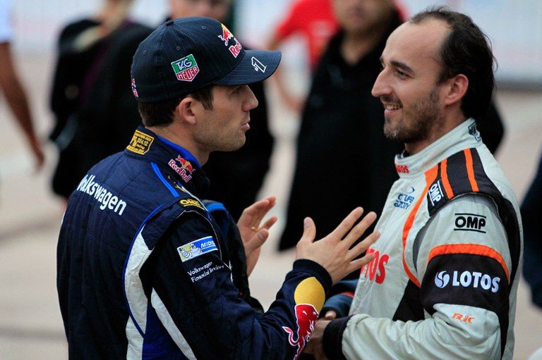 Robert Kubica nie miał szans powalczyć z Sebastienem Ogierem o pozycję lidera