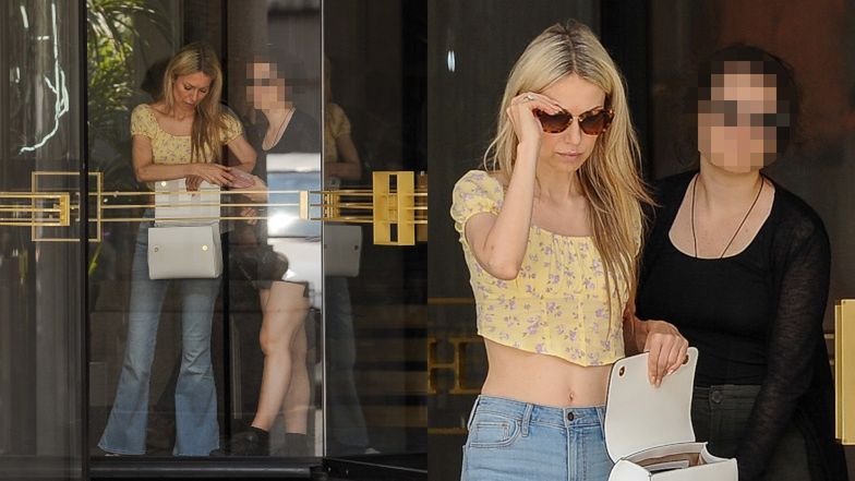 Magdalena Ogórek z córką