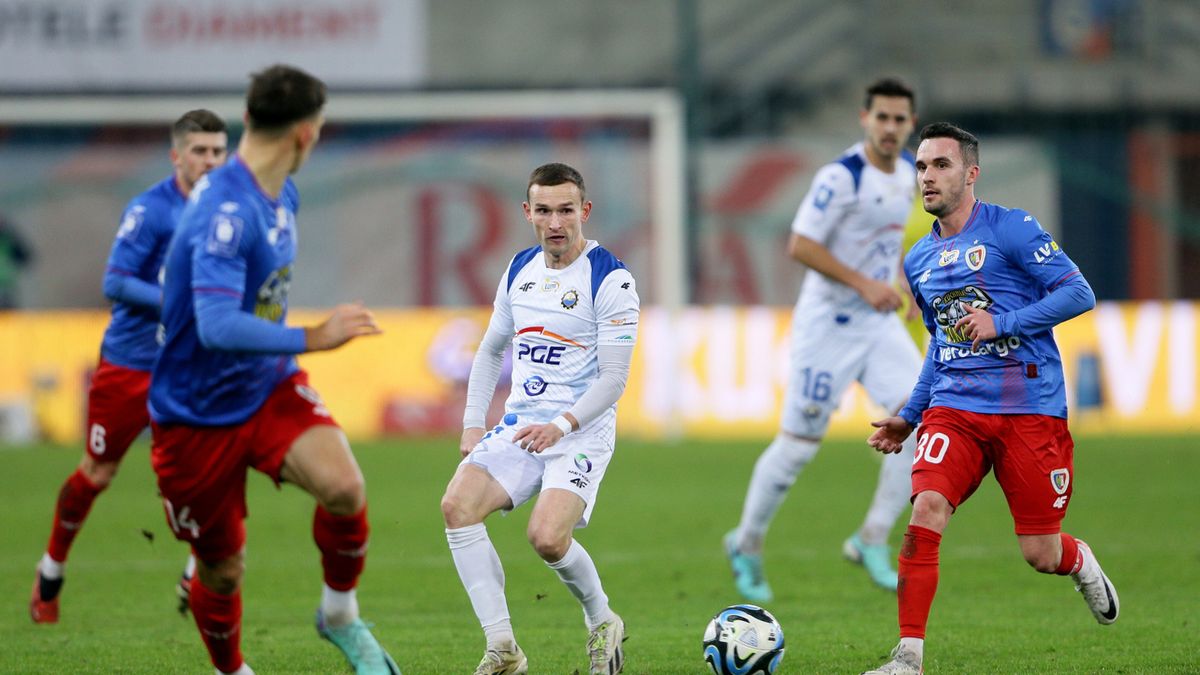 PAP / Zbigniew Meissner / Mecz PKO Ekstraklasy: Piast Gliwice - Stal Mielec