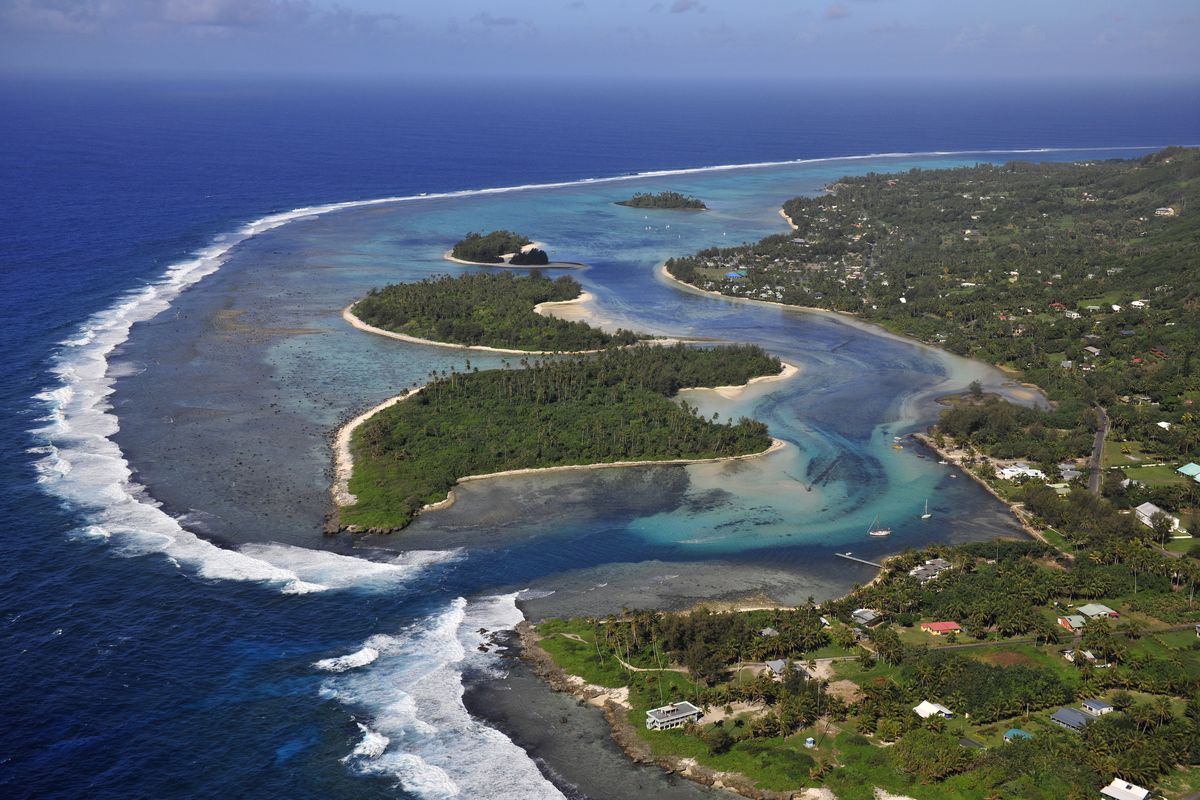 Wyspa Rarotonga, wchodząca w skłąd Wysp Cooka 