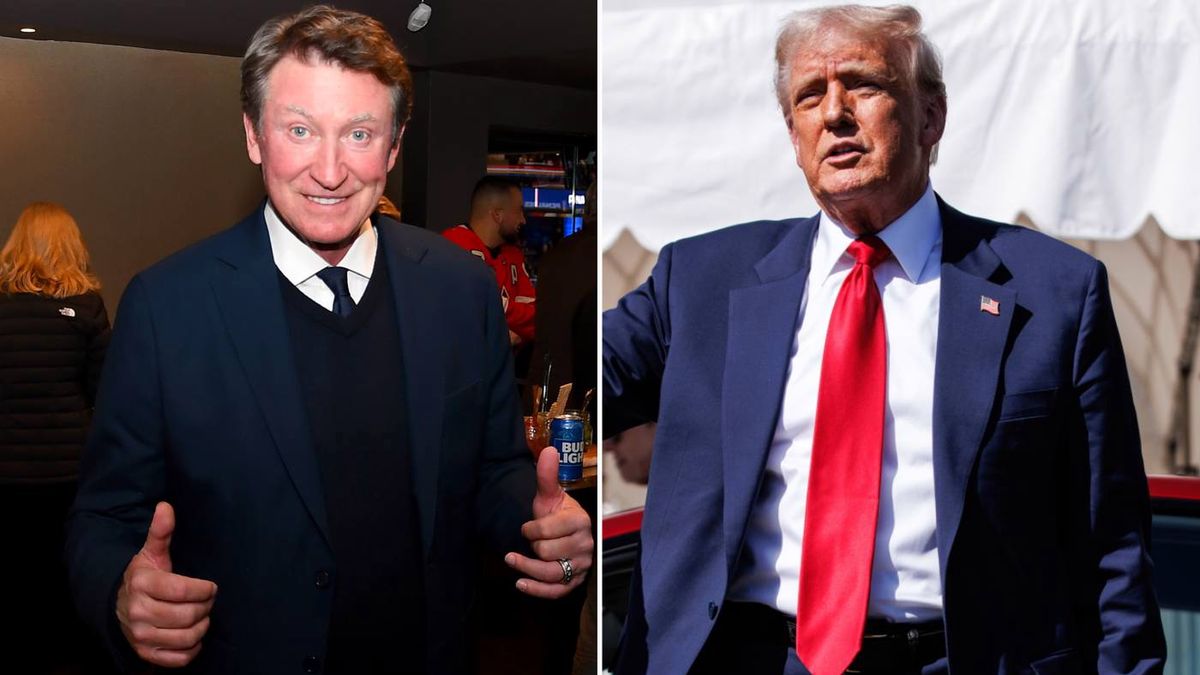 Getty Images / Wayne Gretzky: Steve Babineau/4NFO/World Cup of Hockey via Getty Images, Donald Trump: PAP/EPA/SAMUEL CORUM / POOL / Wayne Gretzky i Donald Trump