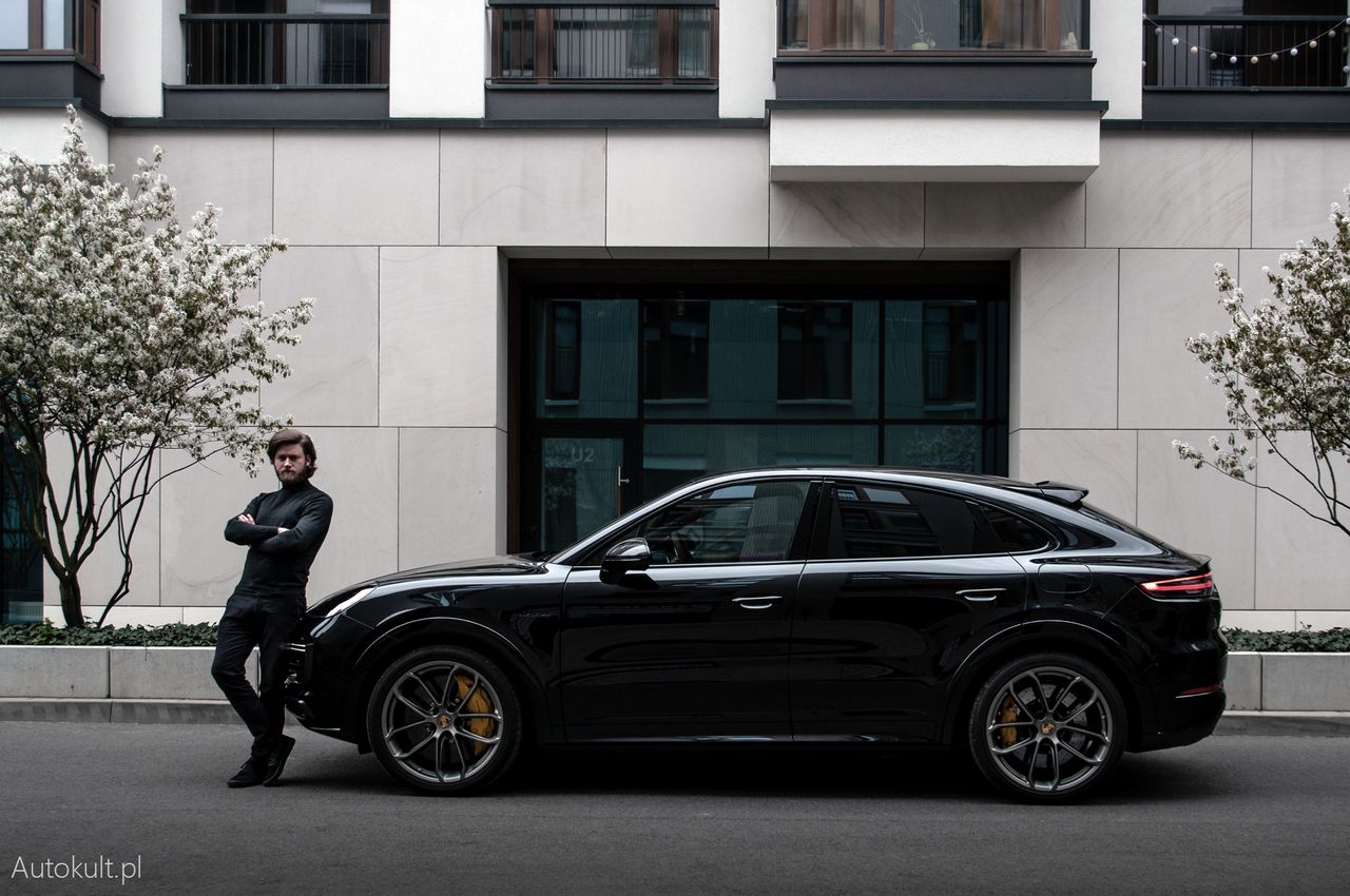 Porsche Cayenne Turbo S e-hybrid Coupe i Mariusz Zmysłowski