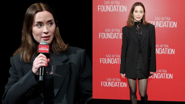 Emily Blunt i jej nieruchoma twarz