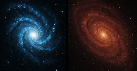 Astronomowie mogą błędnie interpretować kolory galaktyk. Czerwony nie znaczy martwy