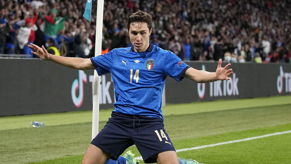 PAP/EPA / Frank Augstein / Na zdjęciu: Federico Chiesa