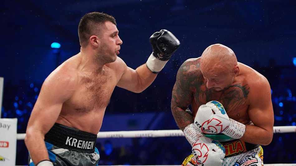 Materiały prasowe / Piotr Duszczyk/boxingphotos.pl / Na zdjęciu: Sergiej Radczenko i Artur Szpilka