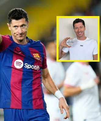 Lewandowski pokazał monetę z własną podobizną. Nie do wiary, ile trzeba zapłacić!
