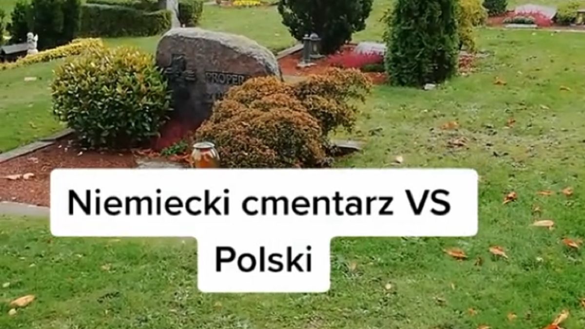 Niemieckie cmentarze znacznie różnią się od polskich