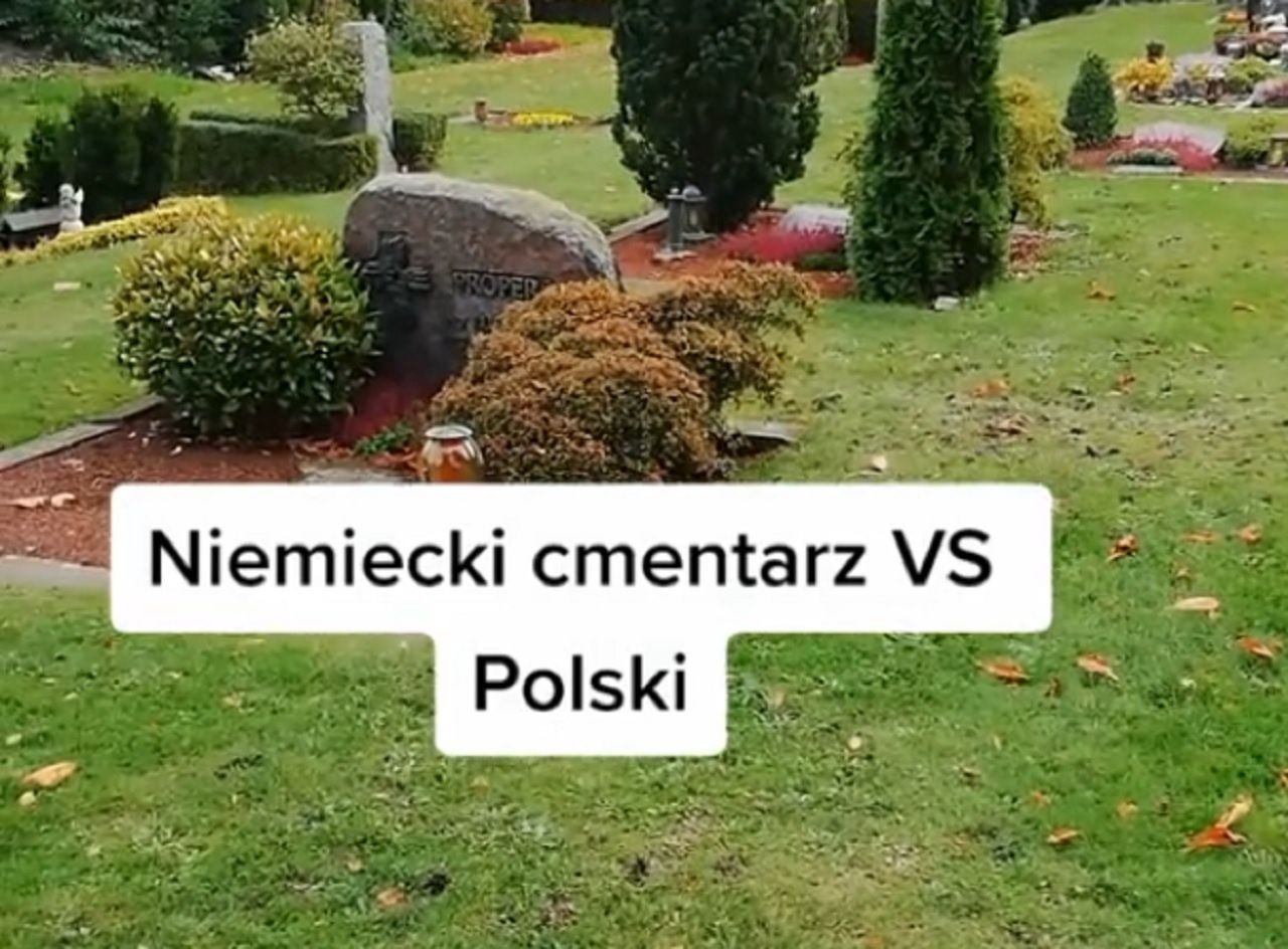 Polak odwiedził niemiecki cmentarz. "U nas to jest  tragedia"