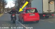 Atak wściekłego motocyklisty. Nie ujdzie mu to na sucho