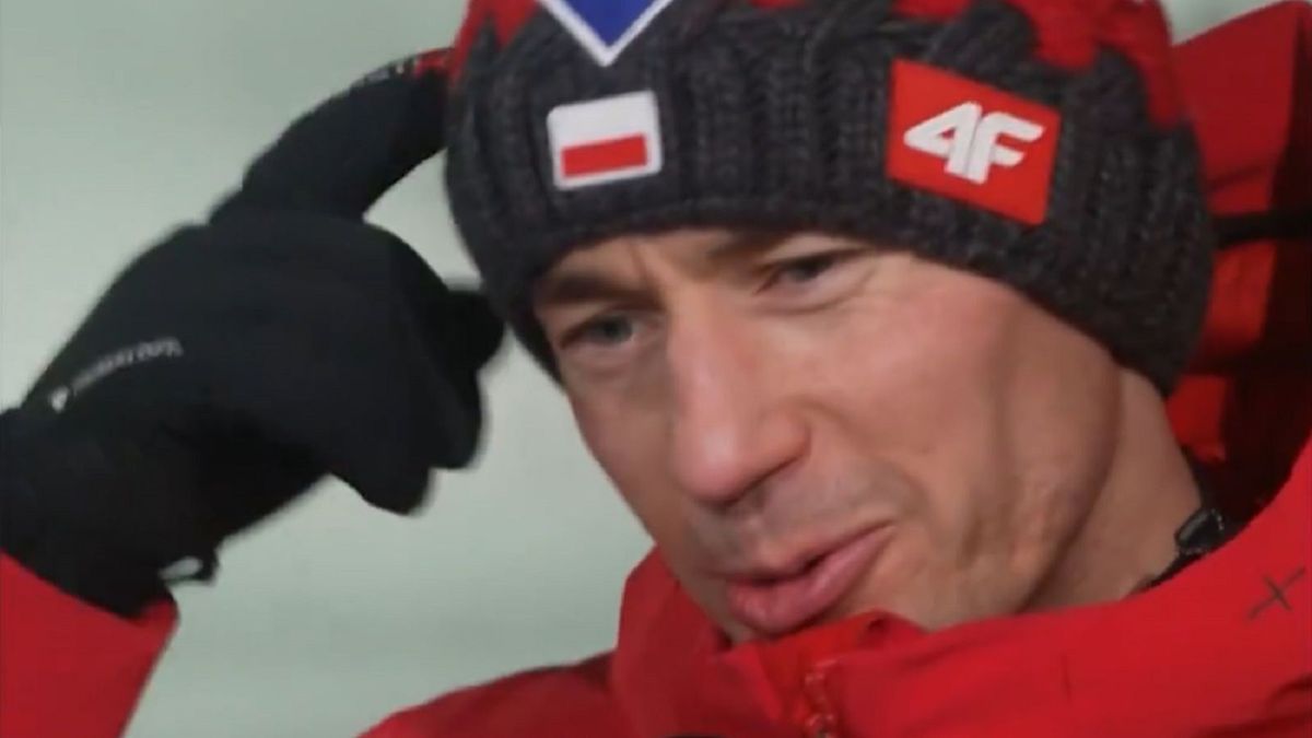 Twitter / Eurosport / Na zdjęciu: Kamil Stoch.