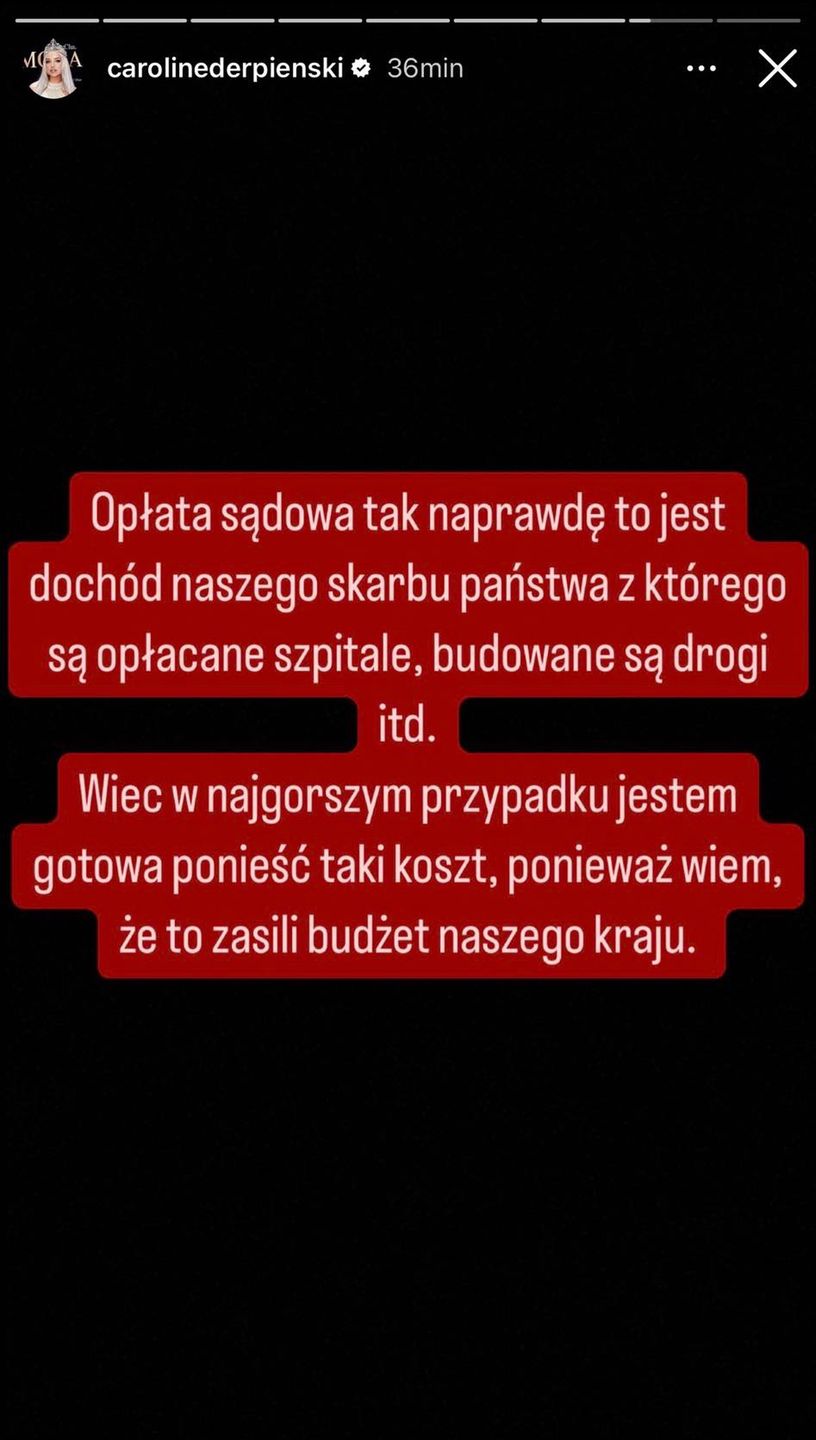 Odpowiedzi Caroline Derpienski