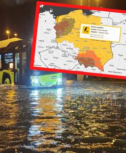 "Traning storms" nad Polską. "Wody jest po pas". Idzie kolejna strefa burz