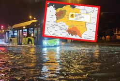 "Traning storms" nad Polską. "Wody jest po pas". Idzie kolejna strefa burz