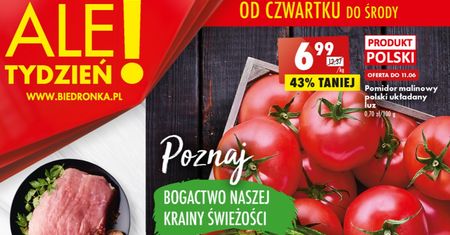Biedronka nowa gazetka 9.06-15.06. Promocje Biedronka od czwartku 9 czerwca