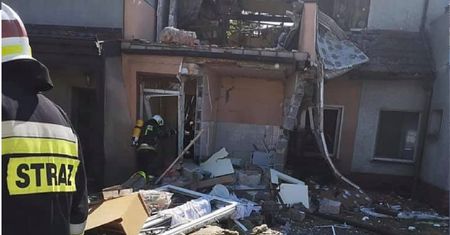 Wielkopolska. Potężny wybuch w domu jednorodzinnym. Są ranni