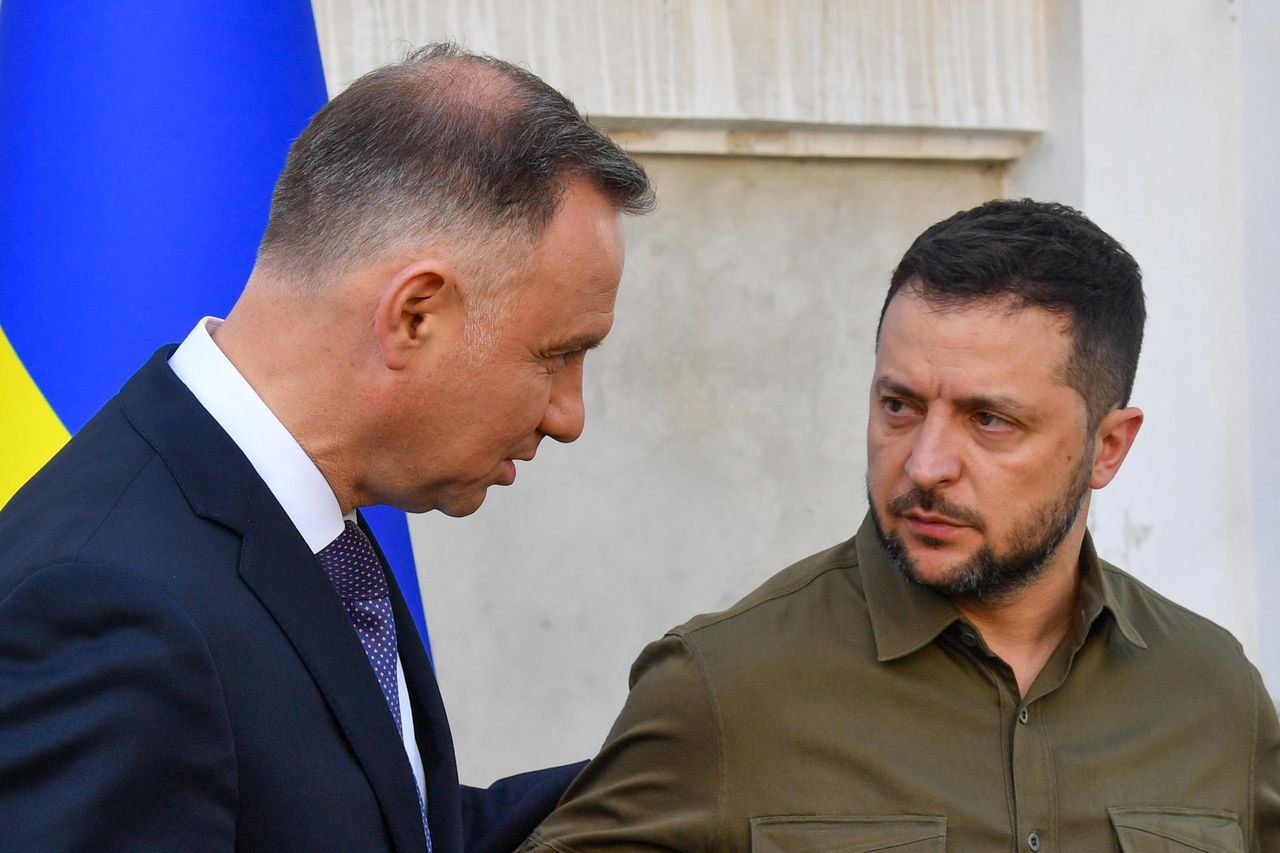 Spór o zboże. Spodziewane spotkanie Duda-Zełenski