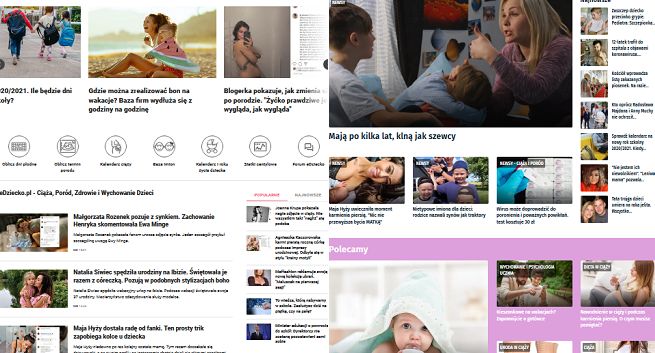 Parenting.pl na czele serwisów dla rodziców. Miastodzieci.pl i Mjakmama24.pl z dużymi wzrostami (TOP10)