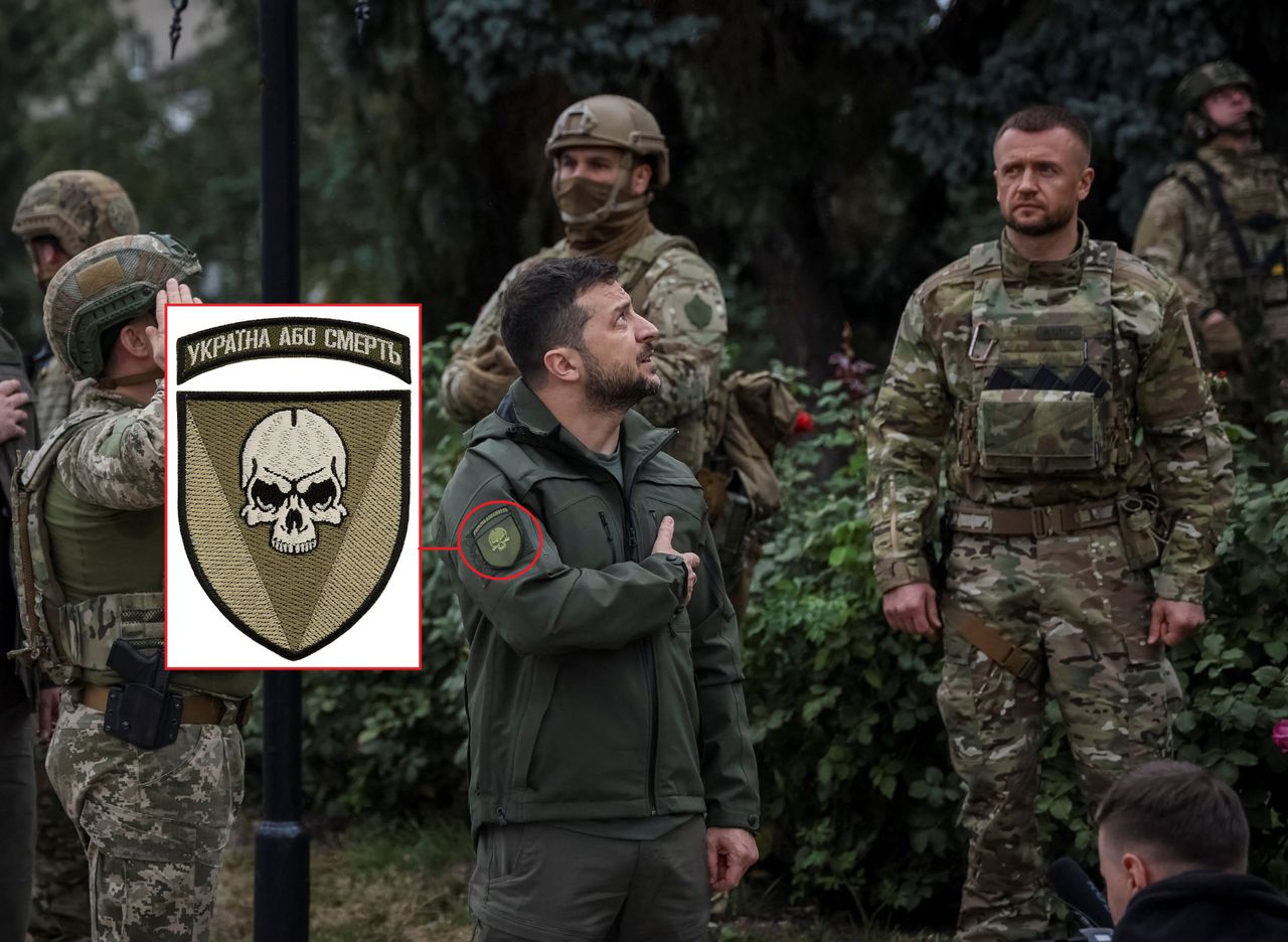 Zełenski odwiedził Izium. Kuriozalne relacje w rosyjskich mediach