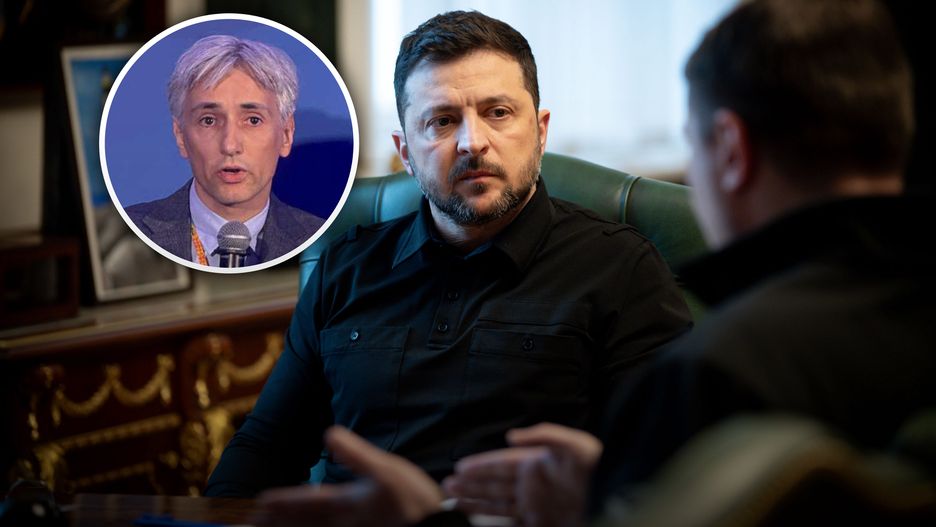 Wołodymyr Zełenski znalazł sie w ogniu krytyki. 
