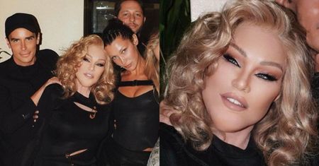 "Kobieta Kot" Jocelyn Wildenstein PRZEROBIŁA swoje zdjęcia z pokazu Fendi? Tak wyglądała NAPRAWDĘ... (FOTO)