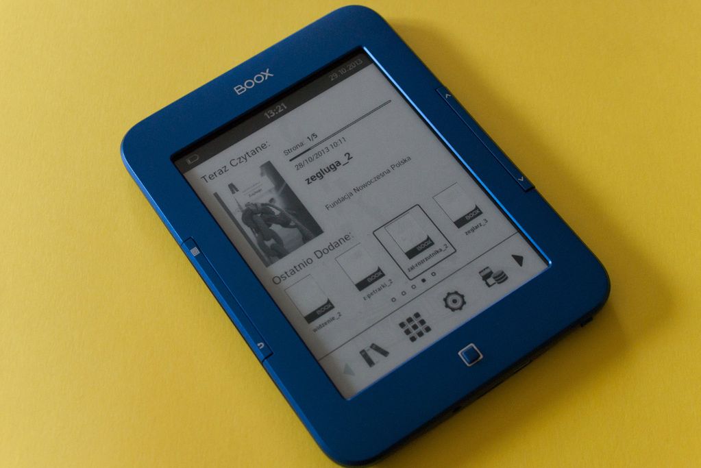 Czytnik e-booków Onyx Boox i65S Metropolitan, czyli Android nie wszędzie ma sens