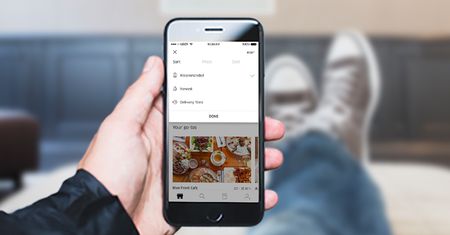 UberEATS prezentuje nowości w aplikacji