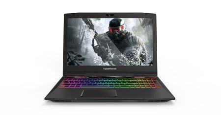 PGA: Hyperbook prezentuje gamingowego laptopa z klawiaturą mechaniczną