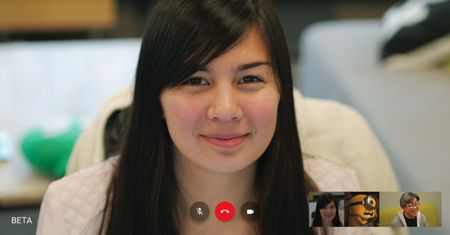 Google Hangouts z lepszą jakością obrazu i nowym interfejsem