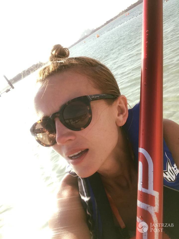 Katarzyna Zielińska na wakacjach w Dubaju (fot. Facebook)