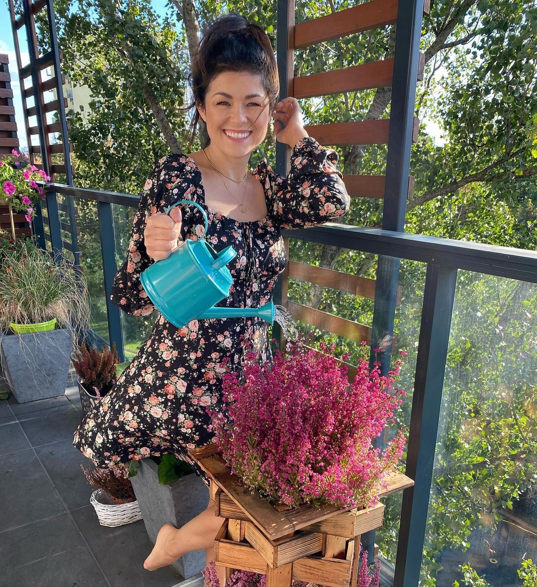 Katarzyna Cichopek - balkon