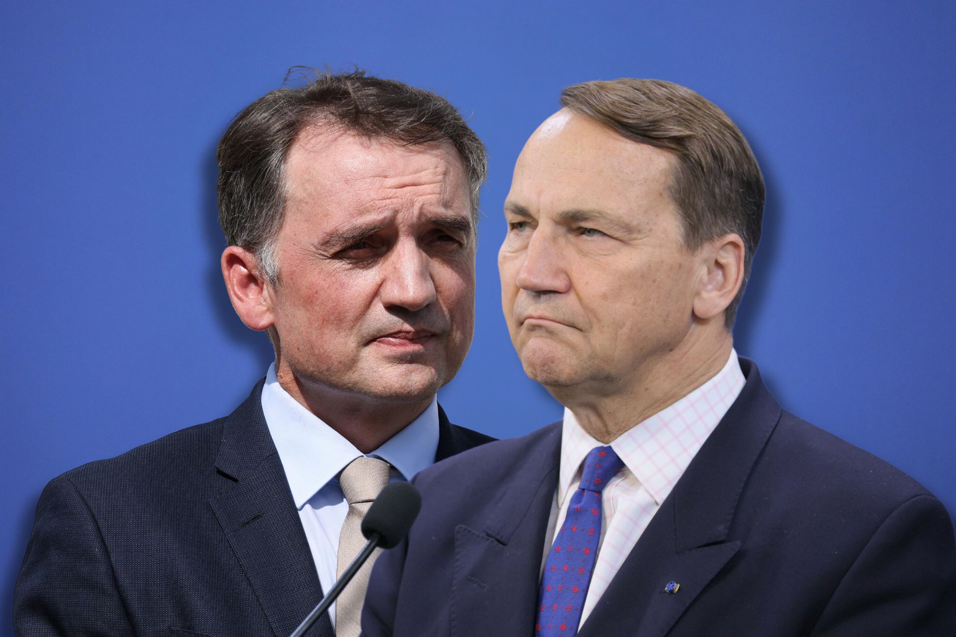 Cztery słowa Sikorskiego do Ziobry. "Zbyszek, pozowałeś na szeryfa"