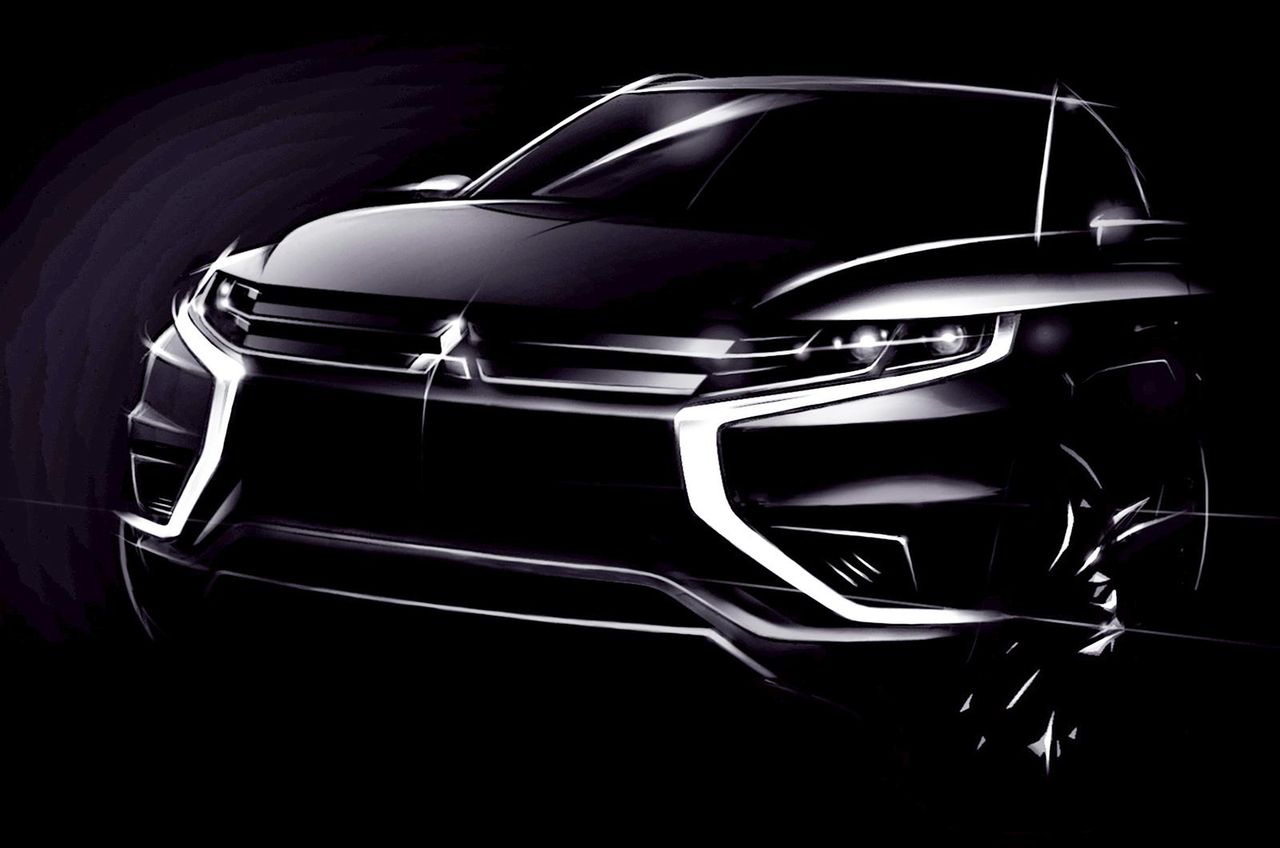 Mitsubishi Outlander PHEV Concept-S – zadziorniejszy