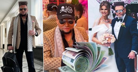 Złoto, Gucci i "pióropusz" na głowie. Krzysztof Rutkowski nie zawsze tak wyglądał [STARE ZDJĘCIA]