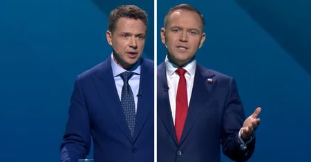 Nawrocki oskarżył Trzaskowskiego. Wspomniał o "gipsowym jaju"