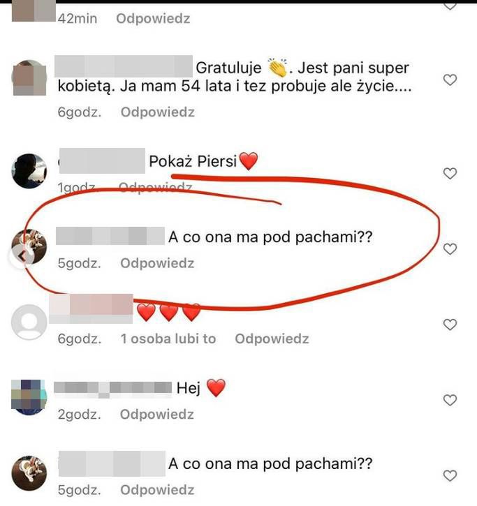 Anna Wendzikowska opublikowała komentarze internautów 
