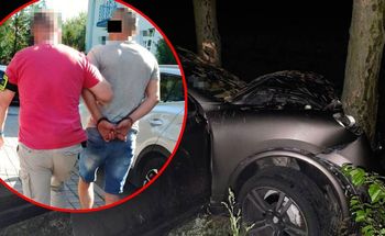 Rozbił Porsche i uciekł. Miał ponad 2 promile i dożywotni zakaz