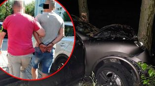 Rozbił Porsche i uciekł. Miał ponad 2 promile i dożywotni zakaz