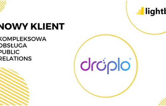 Droplo klientem agencji Lightbe
