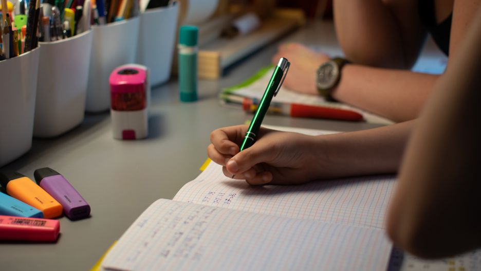 Pokój dziecka z biurkiem i miejscem do nauki