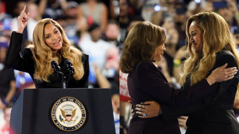 Beyoncé boosts Kamala Harris in star-studded campaign finale