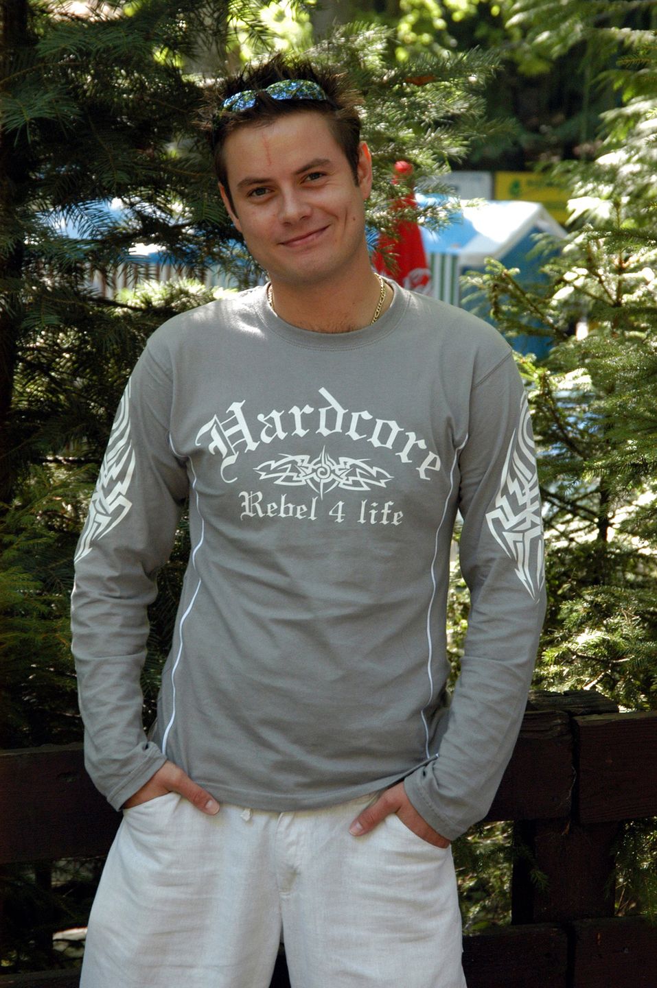 Bartek Wrona przed laty