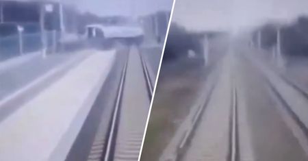 Zderzenie pociągu z ciężarówką. Jest nagranie z lokomotywy