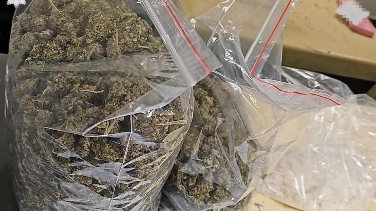 Marihuana i mefedron na posesji koło Lublina
