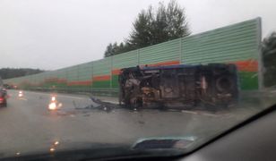 Groźnie na S8. Seria wezwań po deszczu [ZDJĘCIA]