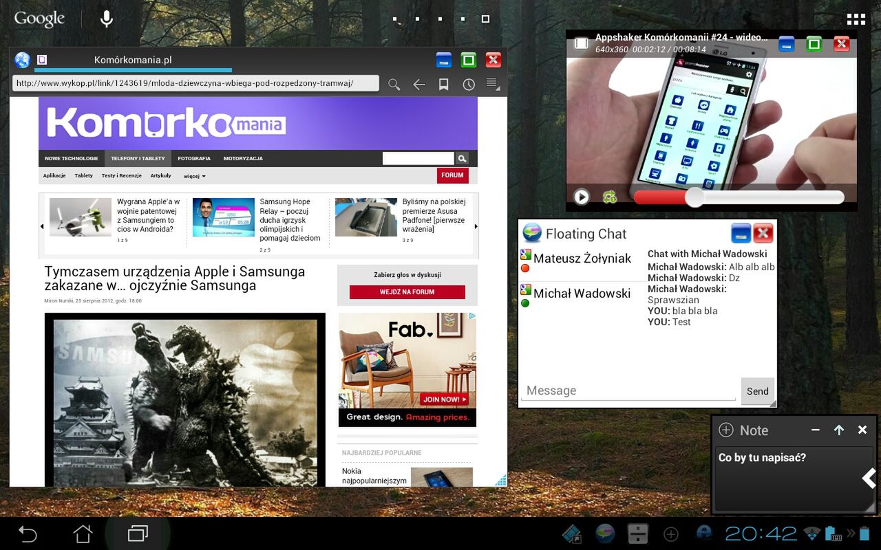 Okna w Androidzie, czyli zasmakuj prawdziwego multitaskingu 1
