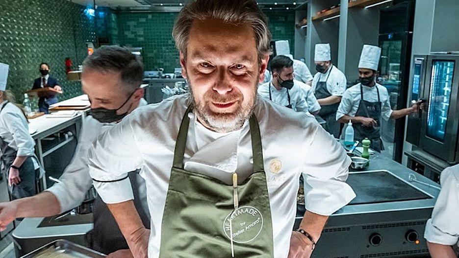 Wojciech Modest Amaro przygotował razem z Paco Perezem wyjątkową kolację dla gości restauracji Arco w Gdańsku