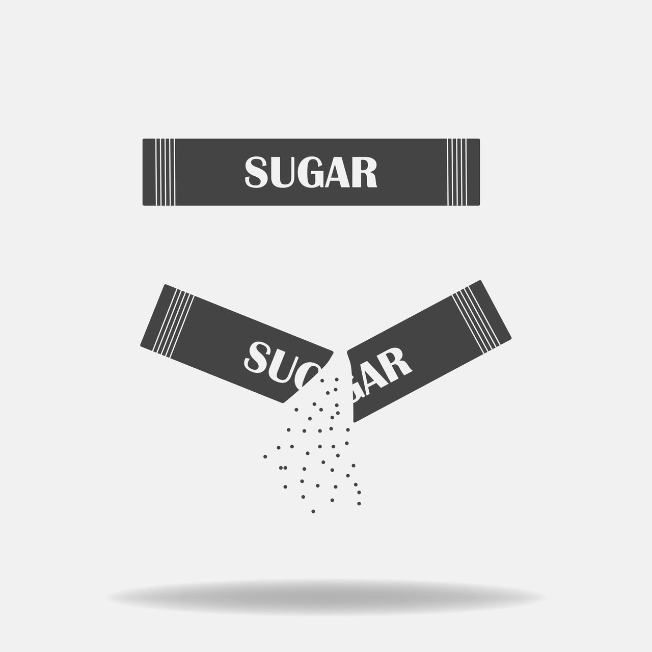 How to open sugar in sachets?