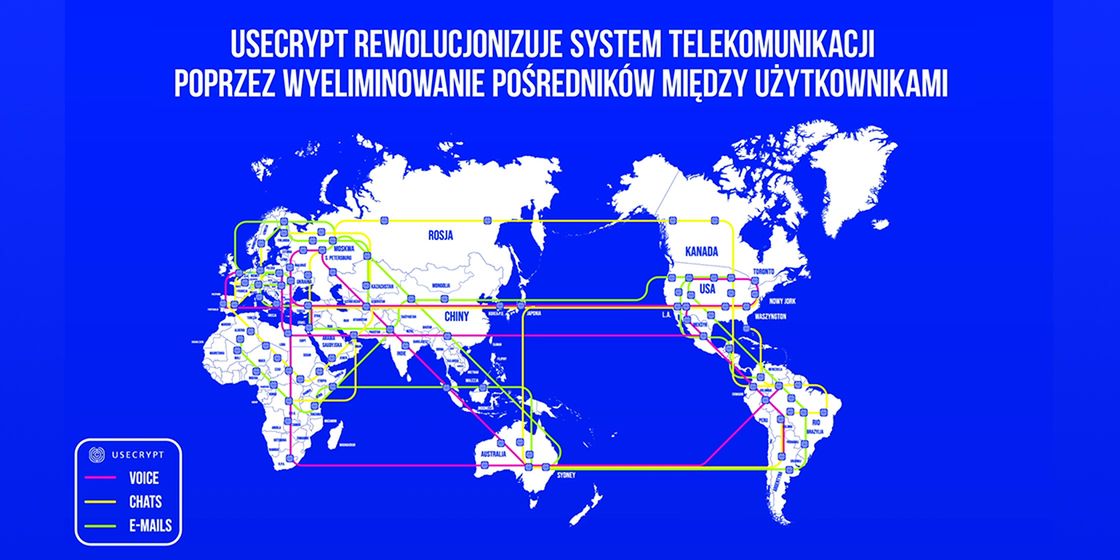 UseCrypt Messenger to najbezpieczniejszy komunikator na rynku. Tych zabezpieczeń nie złamiesz