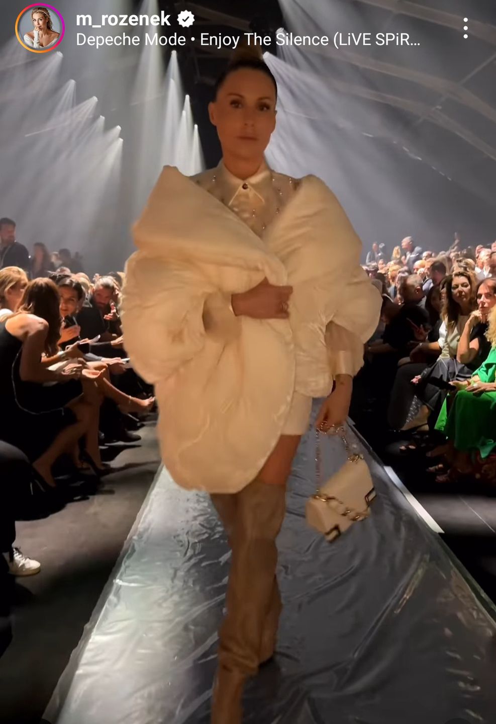 Małgorzata Rozenek w Mediolanie